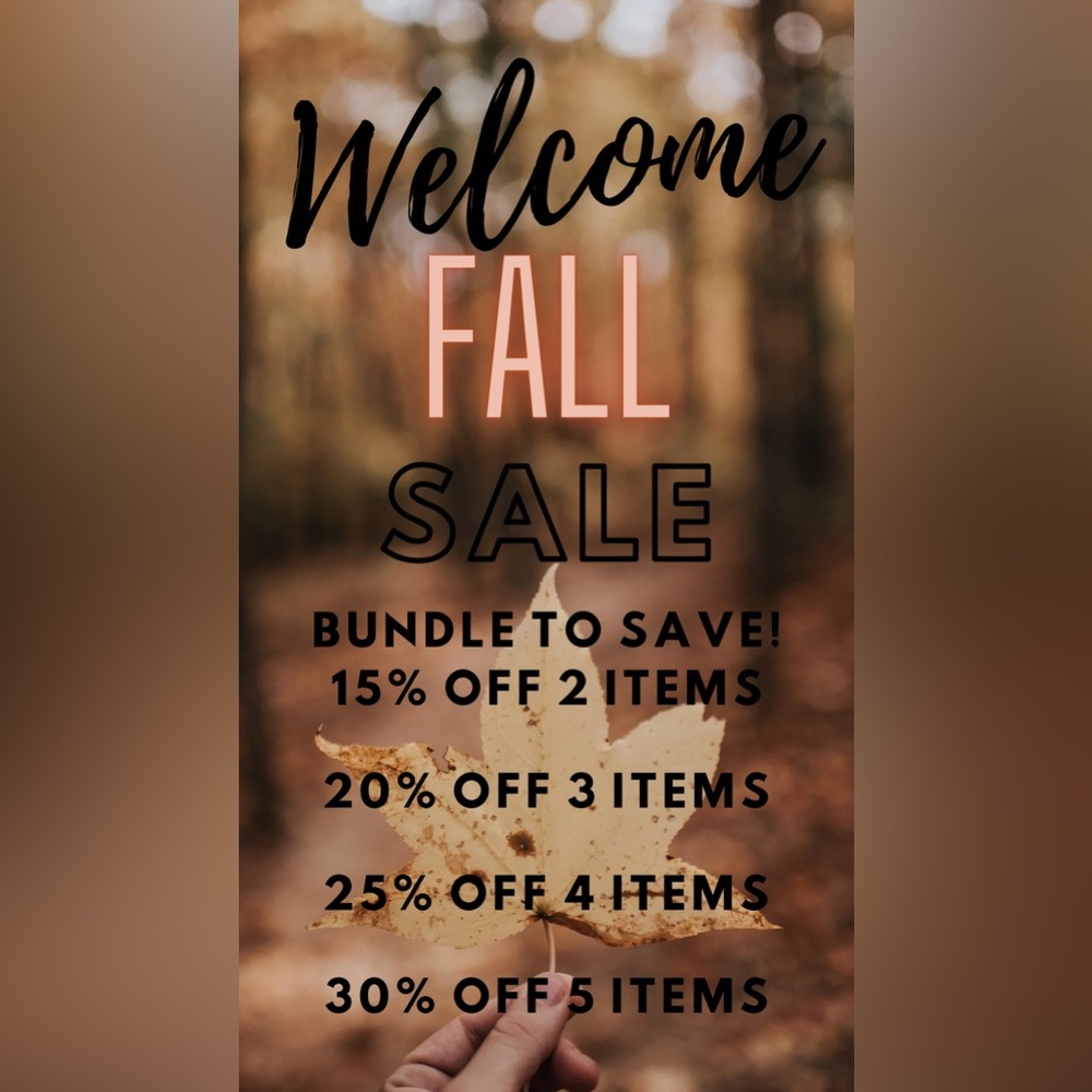 Fall Season Bundle Sale